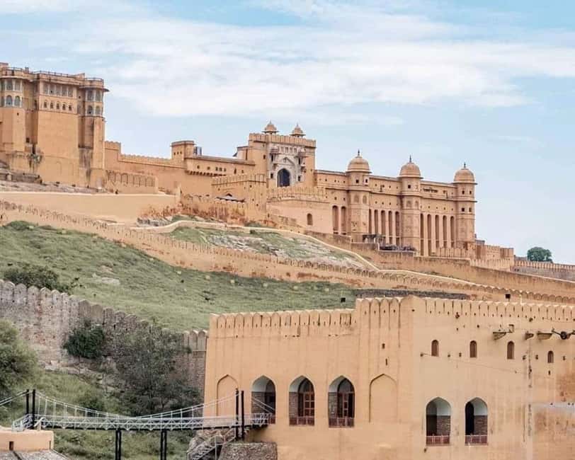 5 days Delhi Agra Jaipur private tour with Tiger safari - Day 5 Jaipur forts, tuk-tuk rides, and a cooking class dinner