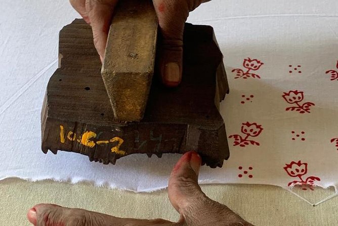 Block Printing Workshop in Jaipur! (including lunch) - Wooden stamps and natural dyes: what you’re actually learning
