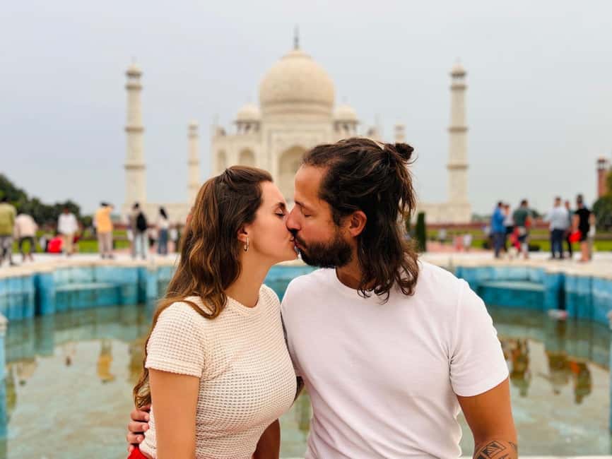 From Delhi: Private 3-Day Golden Triangle Tour with Hotels - Day 2 Taj Mahal sunrise, Agra Fort, then Fatehpur Sikri and on to Jaipur
