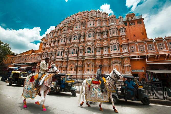 Full-day Jaipur Private Sightseeing Tour by Car with Guide - Patrika Gate: a bright, modern welcome stop