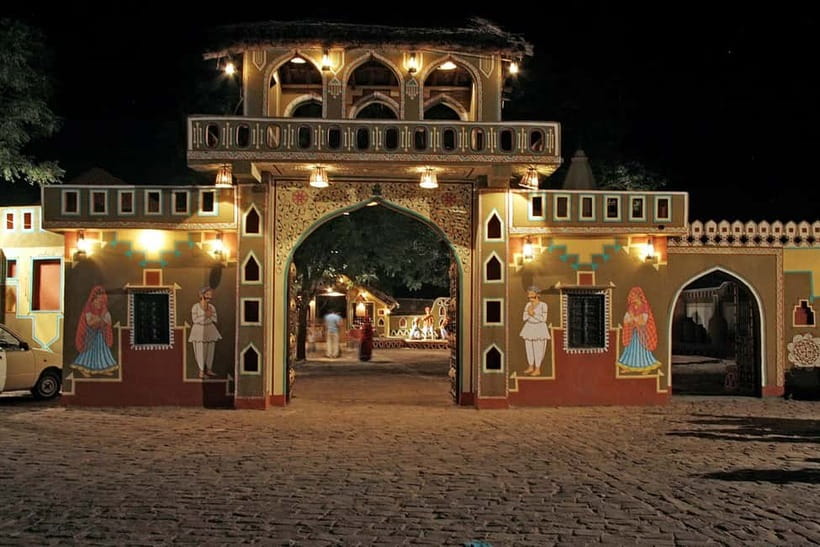 Jaipur: Cultural Evening Tour & Dinner at Chokhi Dhani - Key highlights worth knowing
