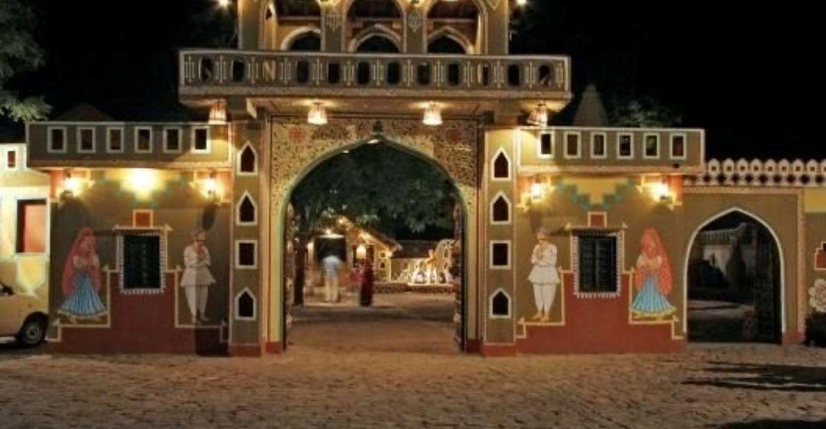 Jaipur Evening Tour Chokhi Dhani village culture with dinner - Key things that make this tour worth your time