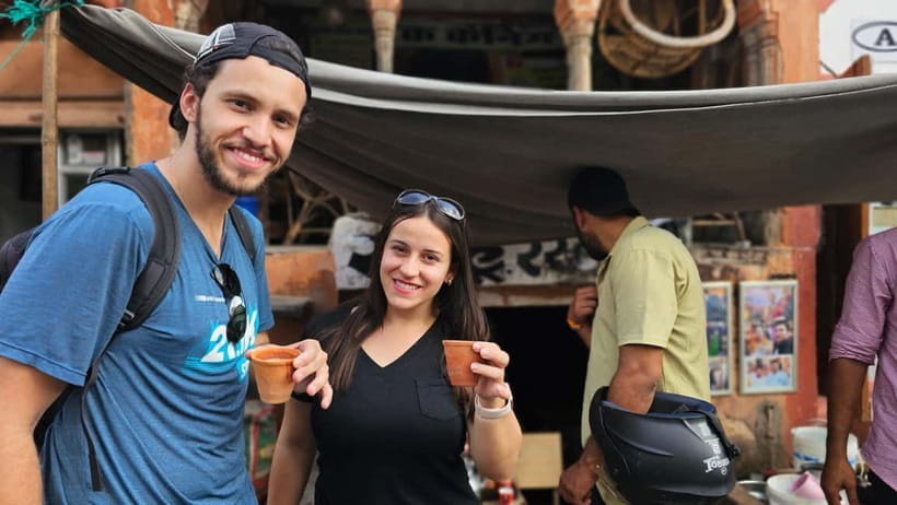 Jaipur Food Walk l Eat Just Like Locals - Your guide experience: Lucky, Harshit, and Lakshay as the engine