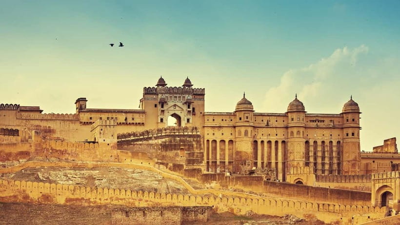Jaipur: Full Day Sightseeing Tour By Car & Local Tour Guide - Amber Fort and Panna Meena ka Kund: power, water, and stonework