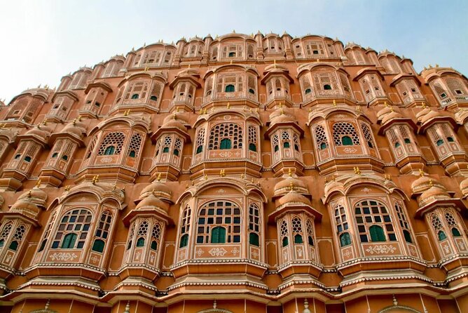 Jaipur Guided Tour with Monkey Temple - City Palace, Jantar Mantar, and Hawa Mahal: royal power meets old-school science