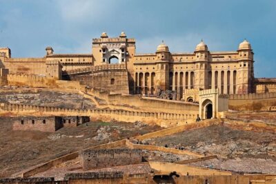 Jaipur Guided Tour with Monkey Temple - Amer Fort and Panna Meena ka Kund: start with fort drama, then cool shade