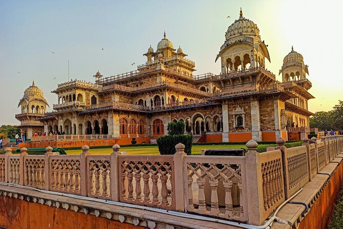 Jaipur Guided Tour with Monkey Temple - Albert Hall Museum and Monkey Temple at Galtaji: art, then monkeys with a view