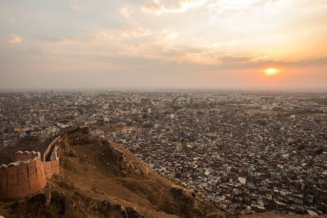 Jaipur Nahargarh Fort Sunrise or Sunset Tour with Flower Market - A Jaipur day built around the light at Nahargarh Fort