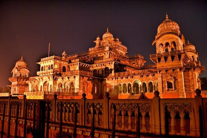 Jaipur Nahargarh Sunset and Night Lights Tour - Pink City after dark: a stroll through yellow and pink streets