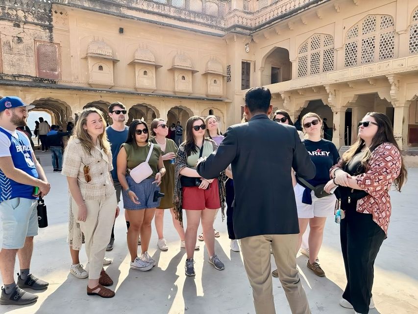 Jaipur Private City Tour with Hotel Pick-Up & Drop 4 - 8 Hrs - Jal Mahal on Man Sagar Lake: the water-palace photo moment