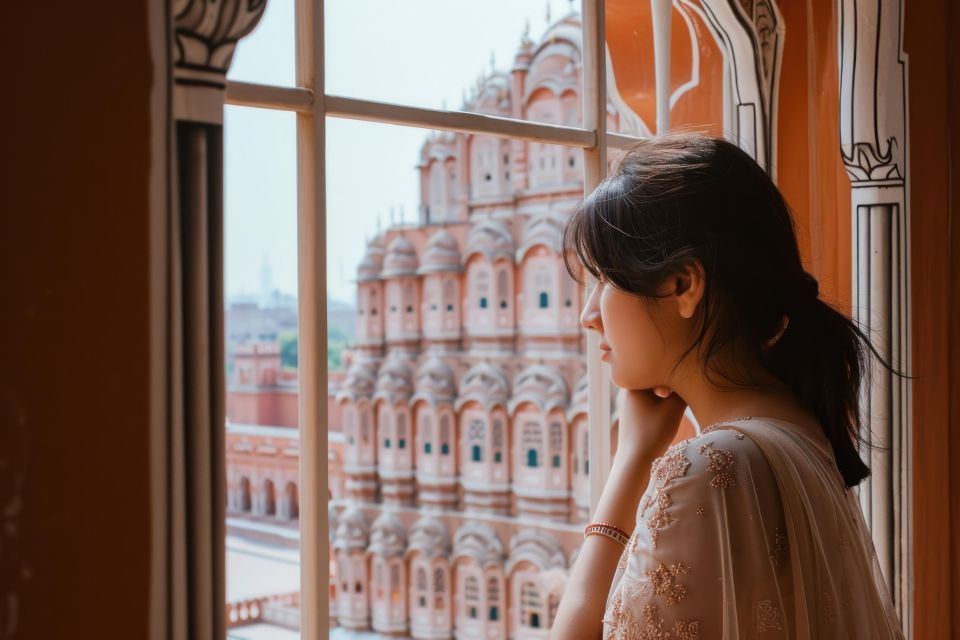 Jaipur: Private Full-Day City Tour by Tuk-Tuk or Car - Jal Mahal by Man Sagar Lake: photo stop with a story behind it