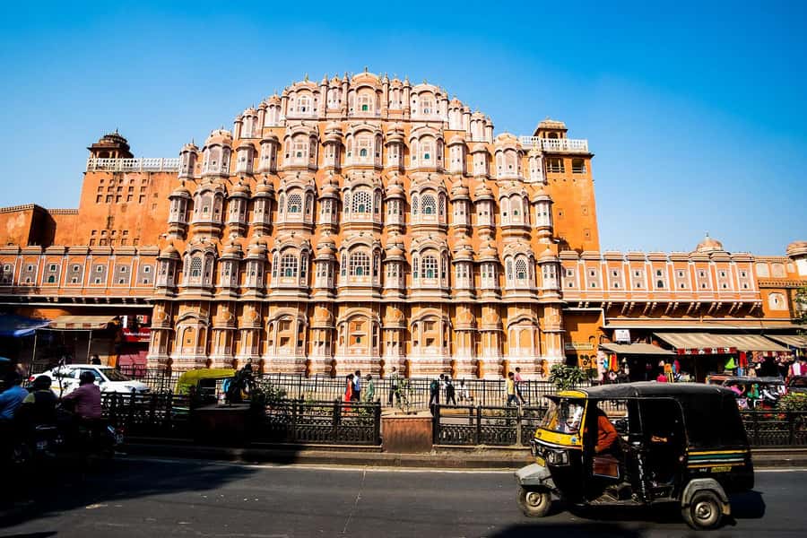 Jaipur: Private Full-Day Sightseeing Tour by Tuk-Tuk - Hawa Mahal: the wind palace and why the windows matter