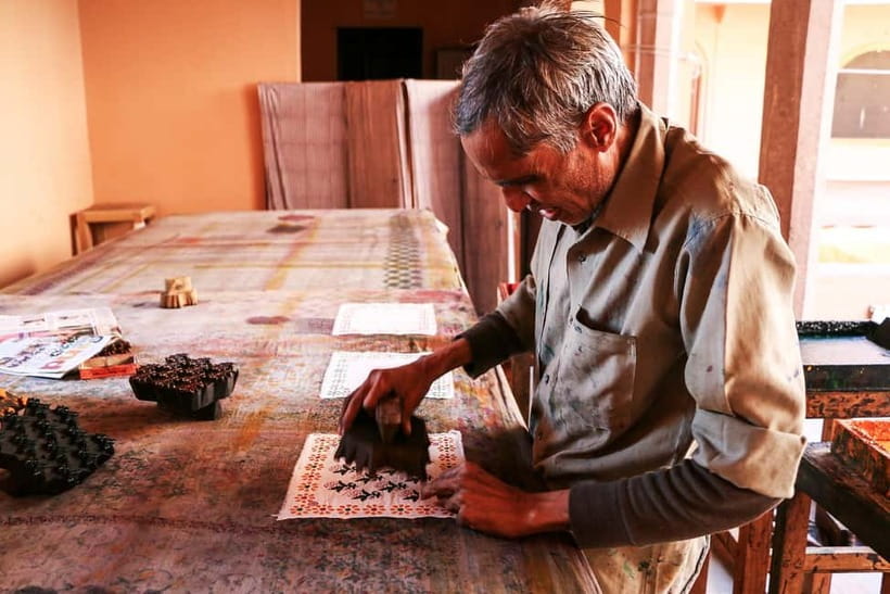 Jaipur: Private Shopping Tour with Block Printing Workshop - The workshop route: carving, fabric, and real working rhythms