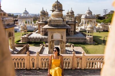 Jaipur Private Sightseeing Full Day Tour By Car and TukTuk - Royal Gaitor Cenotaphs: Marble Tombs Outside the Main Rush