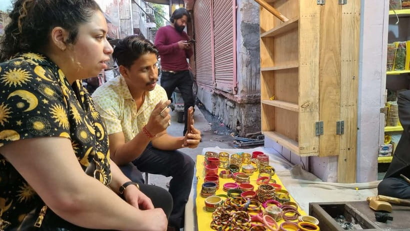 Jaipur :The Twilight Magic of Pink City- Heritage Walk Tour - Block Printing and Lacquer Bangles: Hands-On Craftwork That Becomes a Real Souvenir