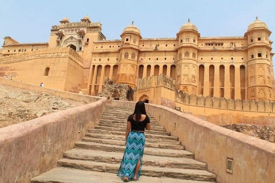 Jaipur Tour ( Pink City ) by Car From Delhi - All Inclusive - Amber Fort: Regal Halls, Big Views, and the Most Time-Intensive Stop