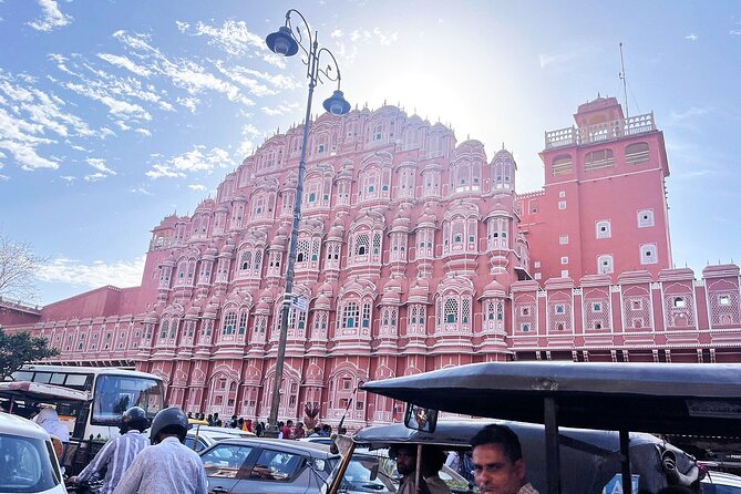 Jaipur Tuk Tuk Sightseeing Tour with Monkey Temple Sunset View - Jantar Mantar: where science feels like street-level history