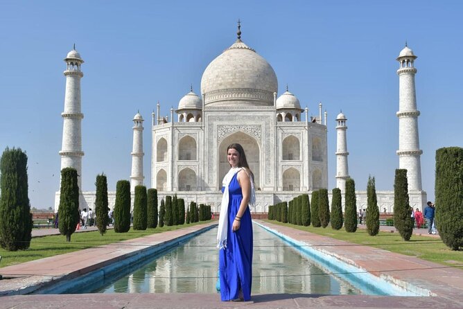 Luxury Same Day Taj Mahal tour From Delhi - All Inclusive - Your Taj Mahal visit: guide stories plus golf-cart access