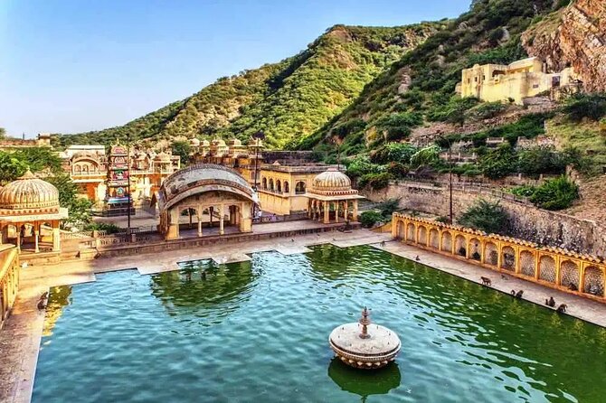 Private Jaipur City Tour by Tuk Tuk Or Car - Jal Mahal: Man Sagar Lake photos without paying to enter