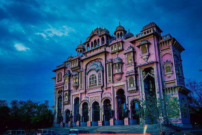 Private Jaipur Night Tour with Nahargarh Sunset Views - Hawa Mahal From Outside: Pink City Texture After Dark