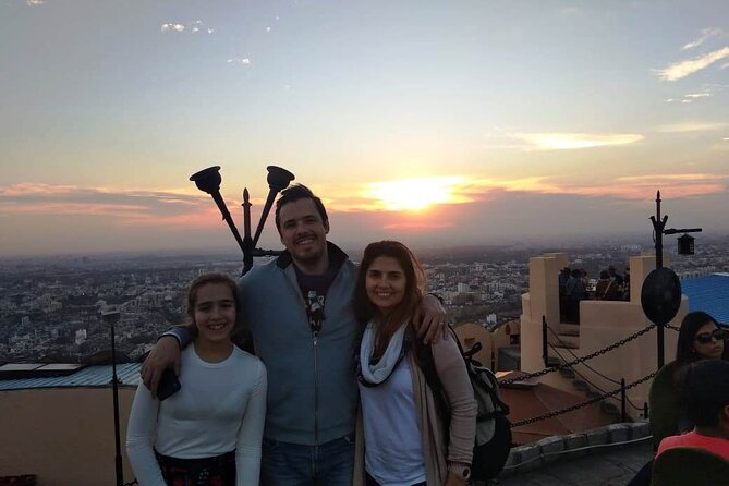 Private Jaipur Night Tour With Stunning Sunset - Albert Hall Museum after sunset: architecture plus city energy