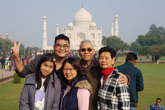 Taj Mahal Tour from Jaipur by Car - Private Day Trip - Taj Mahal access plan: guided time inside plus a battery-bus shortcut